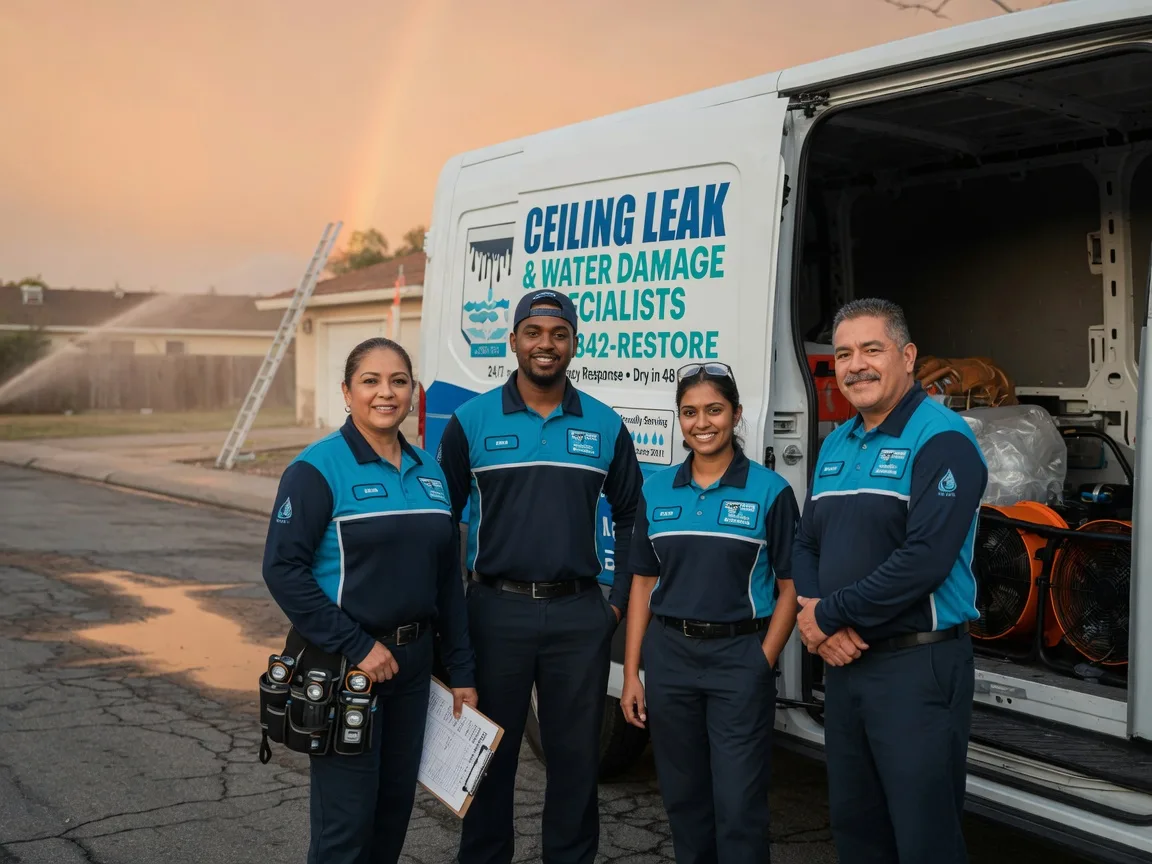 Ceiling Leak Cleanup company in Sarahsville, OH